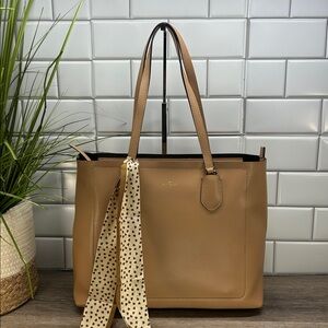 7217 Kate Spade yellow Leather Tote Bag 252700701